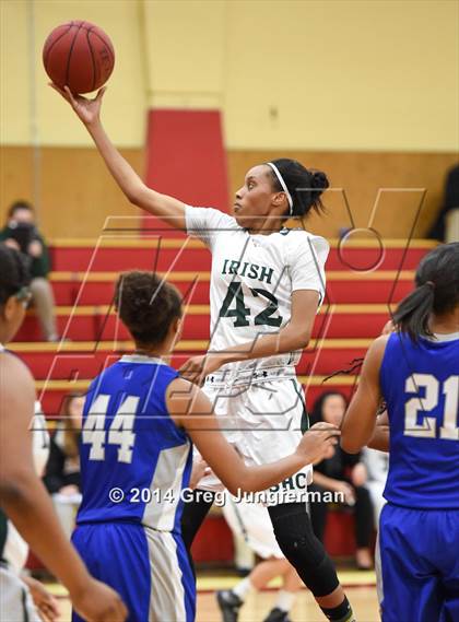 Thumbnail 1 in Brookside Christian vs. Sacred Heart Cathedral (Cardinal Newman Classic) photogallery.