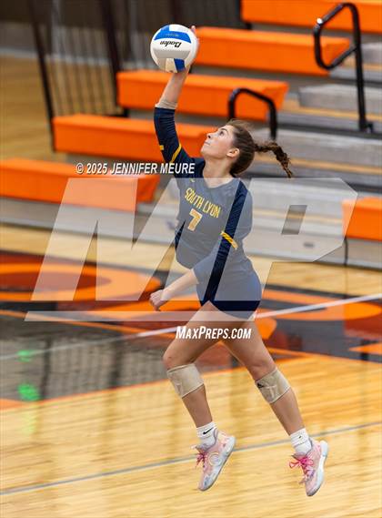 Thumbnail 3 in Salem @ South Lyon (MHSAA Division 1 District 23 Semifinal) photogallery.