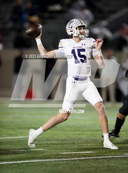 Thumbnail 3 in Timber Creek vs Trinity (UIL 6A Football Bi-District) photogallery.