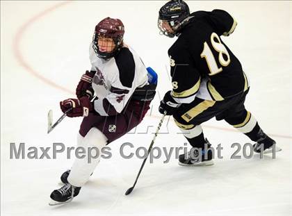 Thumbnail 1 in Barlow vs. Brookfield/Bethel/Danbury (SWC Semifinal) photogallery.