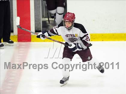 Thumbnail 2 in Barlow vs. Brookfield/Bethel/Danbury (SWC Semifinal) photogallery.