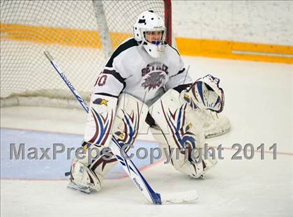 Thumbnail 2 in Barlow vs. Brookfield/Bethel/Danbury (SWC Semifinal) photogallery.