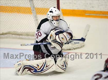 Thumbnail 2 in Barlow vs. Brookfield/Bethel/Danbury (SWC Semifinal) photogallery.