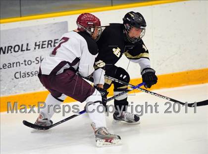 Thumbnail 2 in Barlow vs. Brookfield/Bethel/Danbury (SWC Semifinal) photogallery.