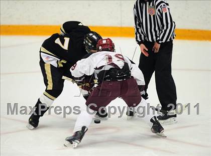 Thumbnail 2 in Barlow vs. Brookfield/Bethel/Danbury (SWC Semifinal) photogallery.