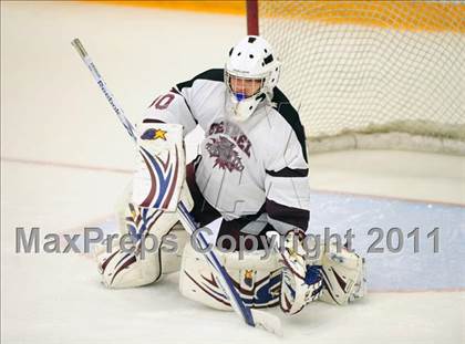 Thumbnail 3 in Barlow vs. Brookfield/Bethel/Danbury (SWC Semifinal) photogallery.