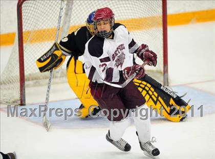 Thumbnail 1 in Barlow vs. Brookfield/Bethel/Danbury (SWC Semifinal) photogallery.