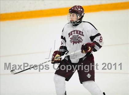 Thumbnail 2 in Barlow vs. Brookfield/Bethel/Danbury (SWC Semifinal) photogallery.