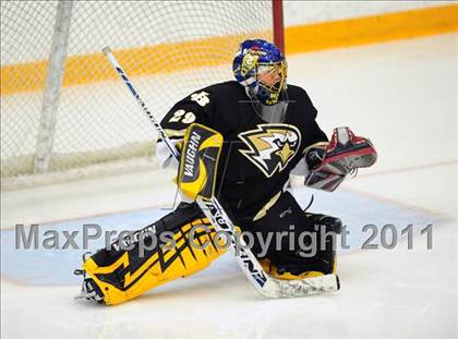 Thumbnail 2 in Barlow vs. Brookfield/Bethel/Danbury (SWC Semifinal) photogallery.