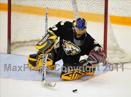 Thumbnail 2 in Barlow vs. Brookfield/Bethel/Danbury (SWC Semifinal) photogallery.