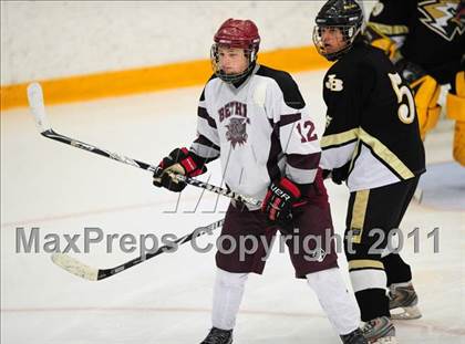 Thumbnail 3 in Barlow vs. Brookfield/Bethel/Danbury (SWC Semifinal) photogallery.