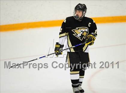 Thumbnail 2 in Barlow vs. Brookfield/Bethel/Danbury (SWC Semifinal) photogallery.