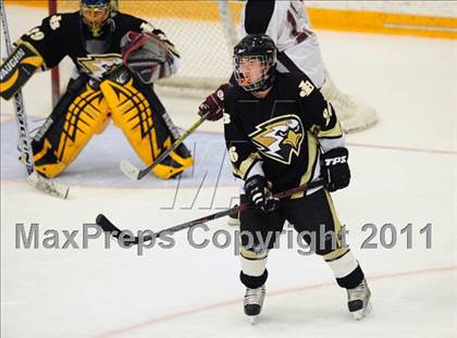 Thumbnail 1 in Barlow vs. Brookfield/Bethel/Danbury (SWC Semifinal) photogallery.