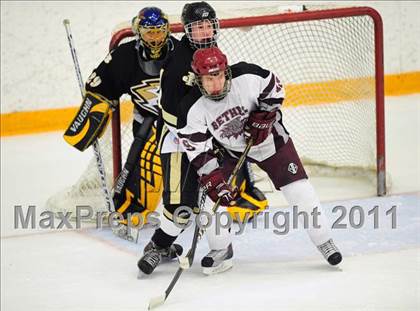 Thumbnail 3 in Barlow vs. Brookfield/Bethel/Danbury (SWC Semifinal) photogallery.