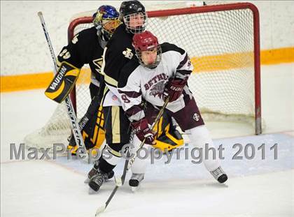Thumbnail 1 in Barlow vs. Brookfield/Bethel/Danbury (SWC Semifinal) photogallery.