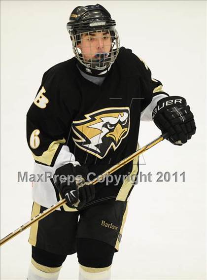 Thumbnail 1 in Barlow vs. Brookfield/Bethel/Danbury (SWC Semifinal) photogallery.