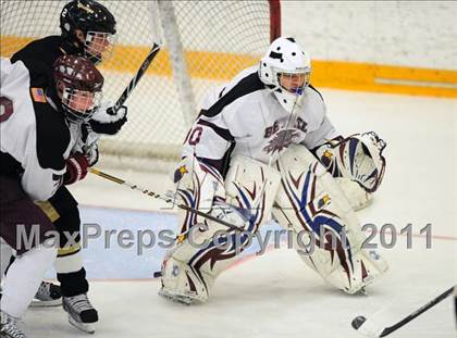 Thumbnail 1 in Barlow vs. Brookfield/Bethel/Danbury (SWC Semifinal) photogallery.