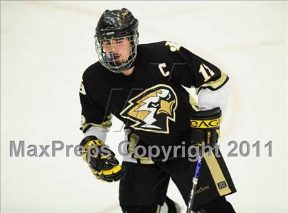 Thumbnail 2 in Barlow vs. Brookfield/Bethel/Danbury (SWC Semifinal) photogallery.