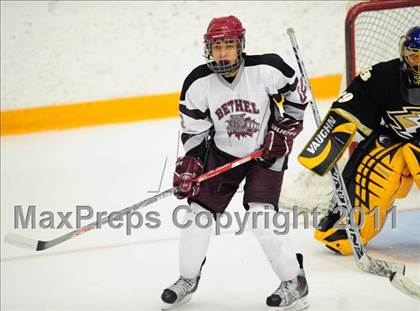 Thumbnail 2 in Barlow vs. Brookfield/Bethel/Danbury (SWC Semifinal) photogallery.