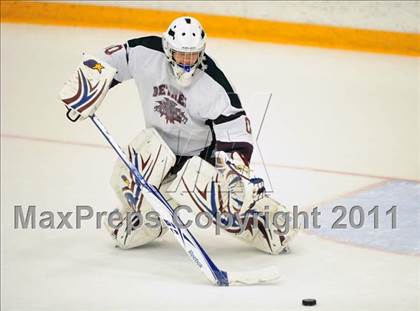 Thumbnail 2 in Barlow vs. Brookfield/Bethel/Danbury (SWC Semifinal) photogallery.