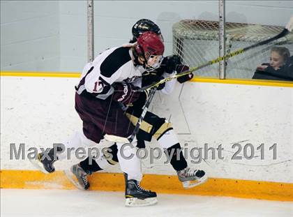 Thumbnail 1 in Barlow vs. Brookfield/Bethel/Danbury (SWC Semifinal) photogallery.