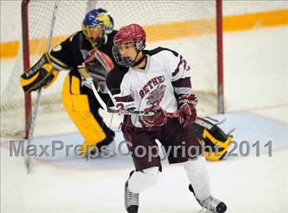 Thumbnail 2 in Barlow vs. Brookfield/Bethel/Danbury (SWC Semifinal) photogallery.