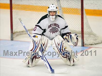 Thumbnail 2 in Barlow vs. Brookfield/Bethel/Danbury (SWC Semifinal) photogallery.