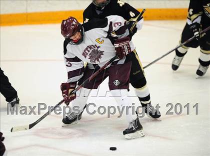 Thumbnail 3 in Barlow vs. Brookfield/Bethel/Danbury (SWC Semifinal) photogallery.