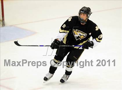 Thumbnail 1 in Barlow vs. Brookfield/Bethel/Danbury (SWC Semifinal) photogallery.