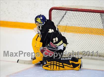 Thumbnail 2 in Barlow vs. Brookfield/Bethel/Danbury (SWC Semifinal) photogallery.