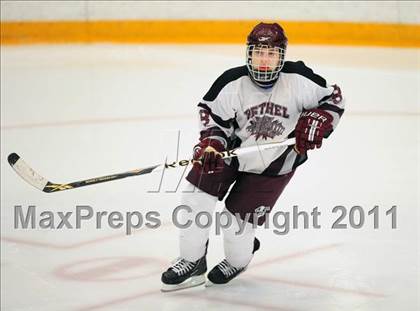 Thumbnail 3 in Barlow vs. Brookfield/Bethel/Danbury (SWC Semifinal) photogallery.