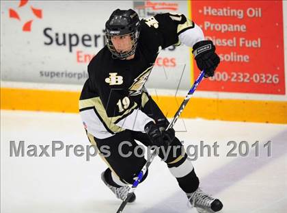 Thumbnail 2 in Barlow vs. Brookfield/Bethel/Danbury (SWC Semifinal) photogallery.
