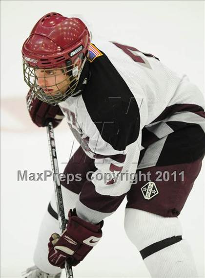 Thumbnail 2 in Barlow vs. Brookfield/Bethel/Danbury (SWC Semifinal) photogallery.