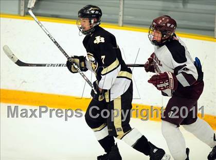 Thumbnail 3 in Barlow vs. Brookfield/Bethel/Danbury (SWC Semifinal) photogallery.