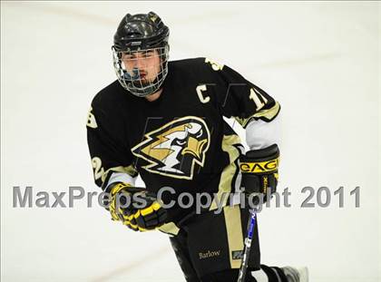 Thumbnail 1 in Barlow vs. Brookfield/Bethel/Danbury (SWC Semifinal) photogallery.