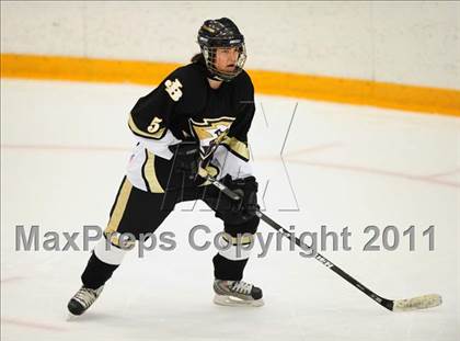 Thumbnail 2 in Barlow vs. Brookfield/Bethel/Danbury (SWC Semifinal) photogallery.