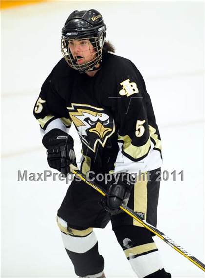 Thumbnail 3 in Barlow vs. Brookfield/Bethel/Danbury (SWC Semifinal) photogallery.