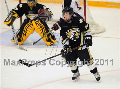 Thumbnail 2 in Barlow vs. Brookfield/Bethel/Danbury (SWC Semifinal) photogallery.
