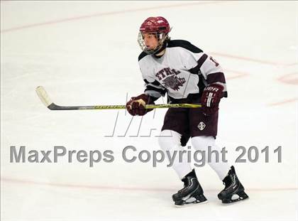 Thumbnail 3 in Barlow vs. Brookfield/Bethel/Danbury (SWC Semifinal) photogallery.