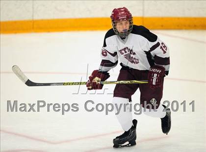 Thumbnail 2 in Barlow vs. Brookfield/Bethel/Danbury (SWC Semifinal) photogallery.