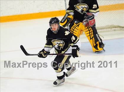Thumbnail 2 in Barlow vs. Brookfield/Bethel/Danbury (SWC Semifinal) photogallery.