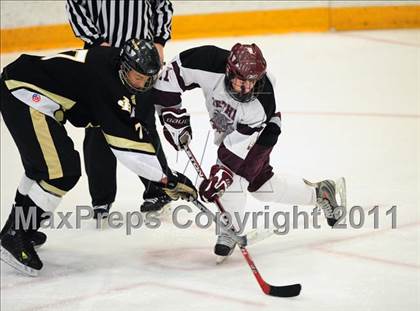 Thumbnail 1 in Barlow vs. Brookfield/Bethel/Danbury (SWC Semifinal) photogallery.