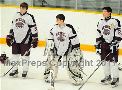 Thumbnail 2 in Barlow vs. Brookfield/Bethel/Danbury (SWC Semifinal) photogallery.
