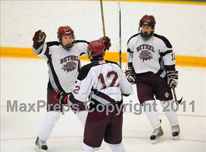 Thumbnail 1 in Barlow vs. Brookfield/Bethel/Danbury (SWC Semifinal) photogallery.