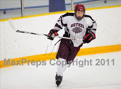 Thumbnail 2 in Barlow vs. Brookfield/Bethel/Danbury (SWC Semifinal) photogallery.