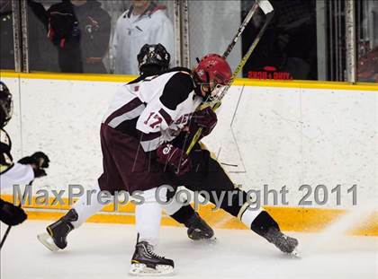 Thumbnail 2 in Barlow vs. Brookfield/Bethel/Danbury (SWC Semifinal) photogallery.