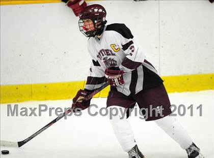 Thumbnail 2 in Barlow vs. Brookfield/Bethel/Danbury (SWC Semifinal) photogallery.