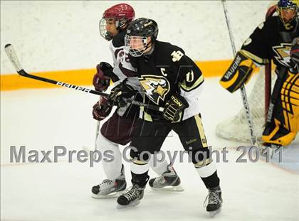 Thumbnail 2 in Barlow vs. Brookfield/Bethel/Danbury (SWC Semifinal) photogallery.