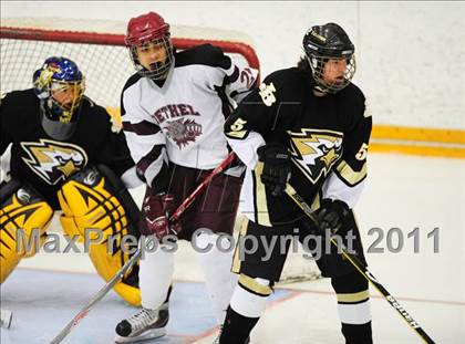 Thumbnail 3 in Barlow vs. Brookfield/Bethel/Danbury (SWC Semifinal) photogallery.