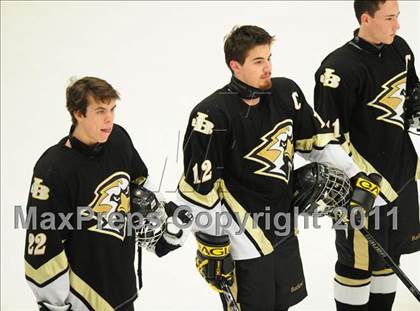 Thumbnail 1 in Barlow vs. Brookfield/Bethel/Danbury (SWC Semifinal) photogallery.